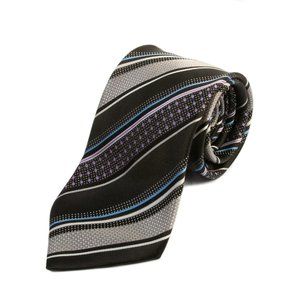 Italo Ferretti Silvi Marina Pattern Striped Tie